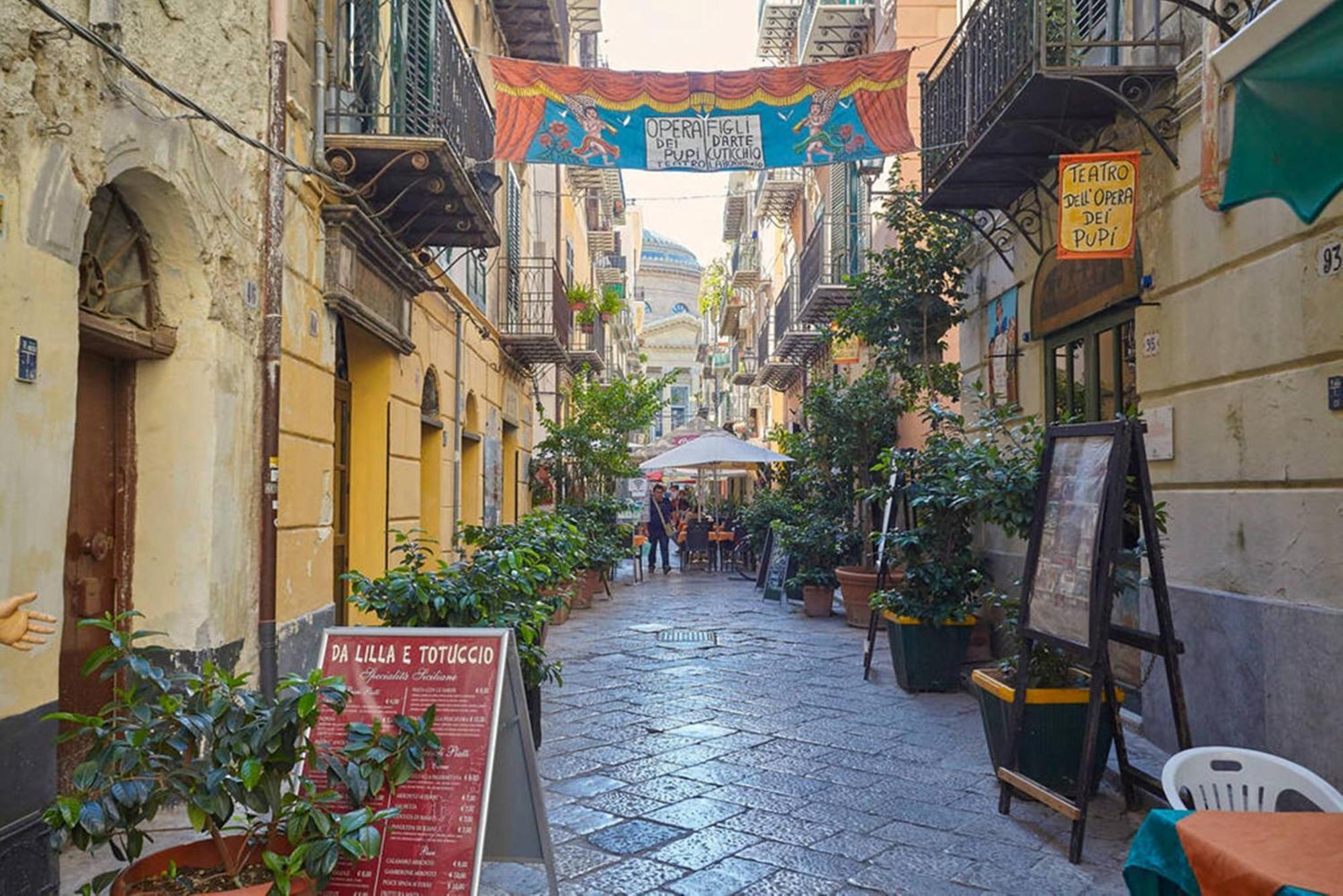 Casa Del Contrabbasso Palermo Bagian luar foto