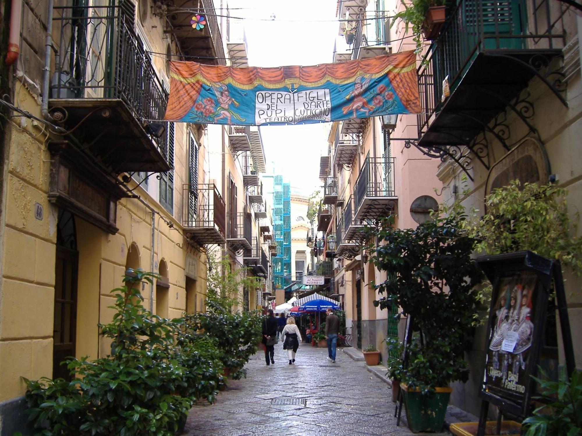 Casa Del Contrabbasso Palermo Bagian luar foto