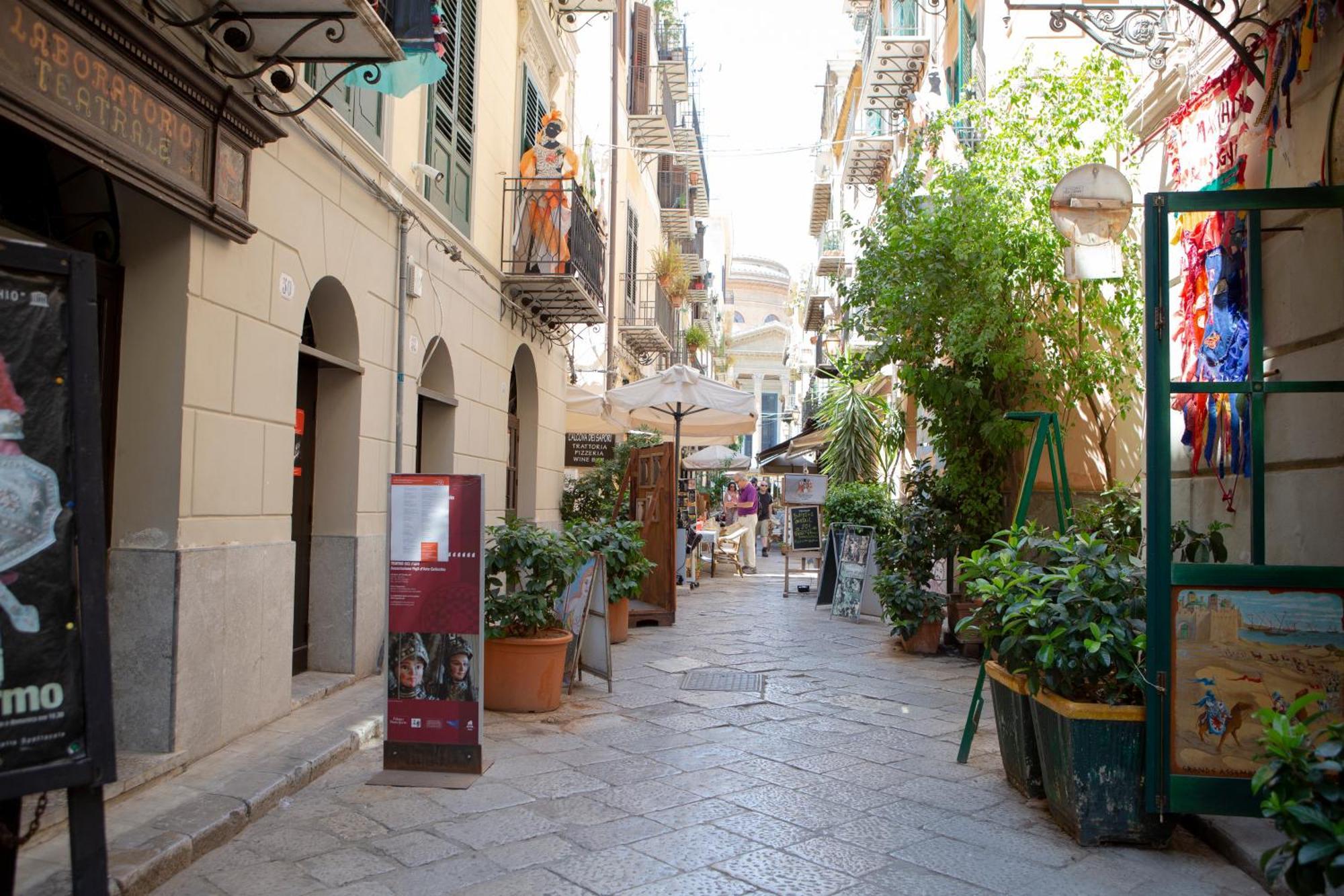 Casa Del Contrabbasso Palermo Bagian luar foto