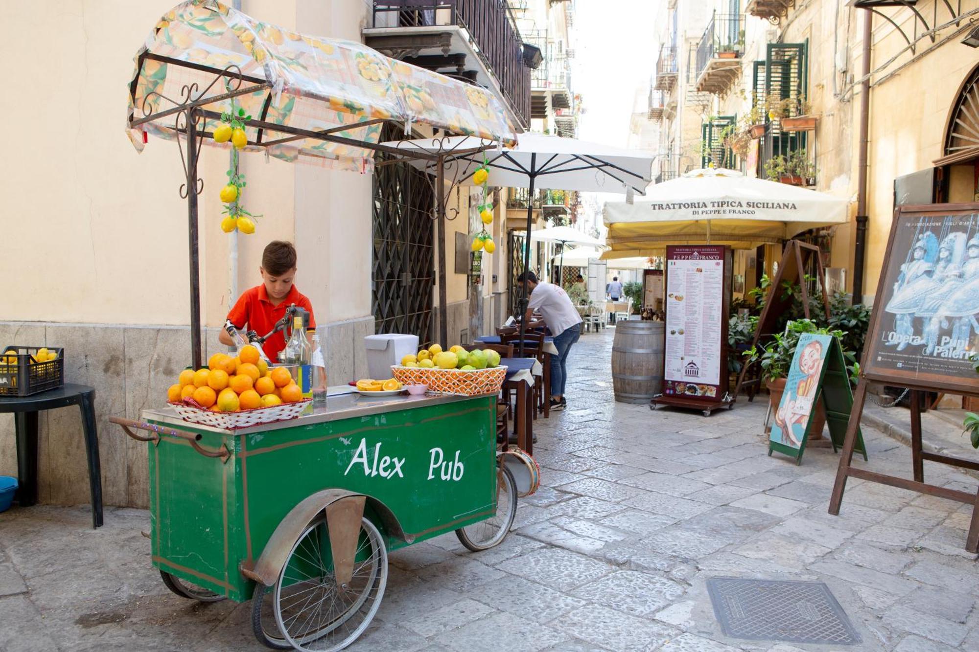 Casa Del Contrabbasso Palermo Bagian luar foto