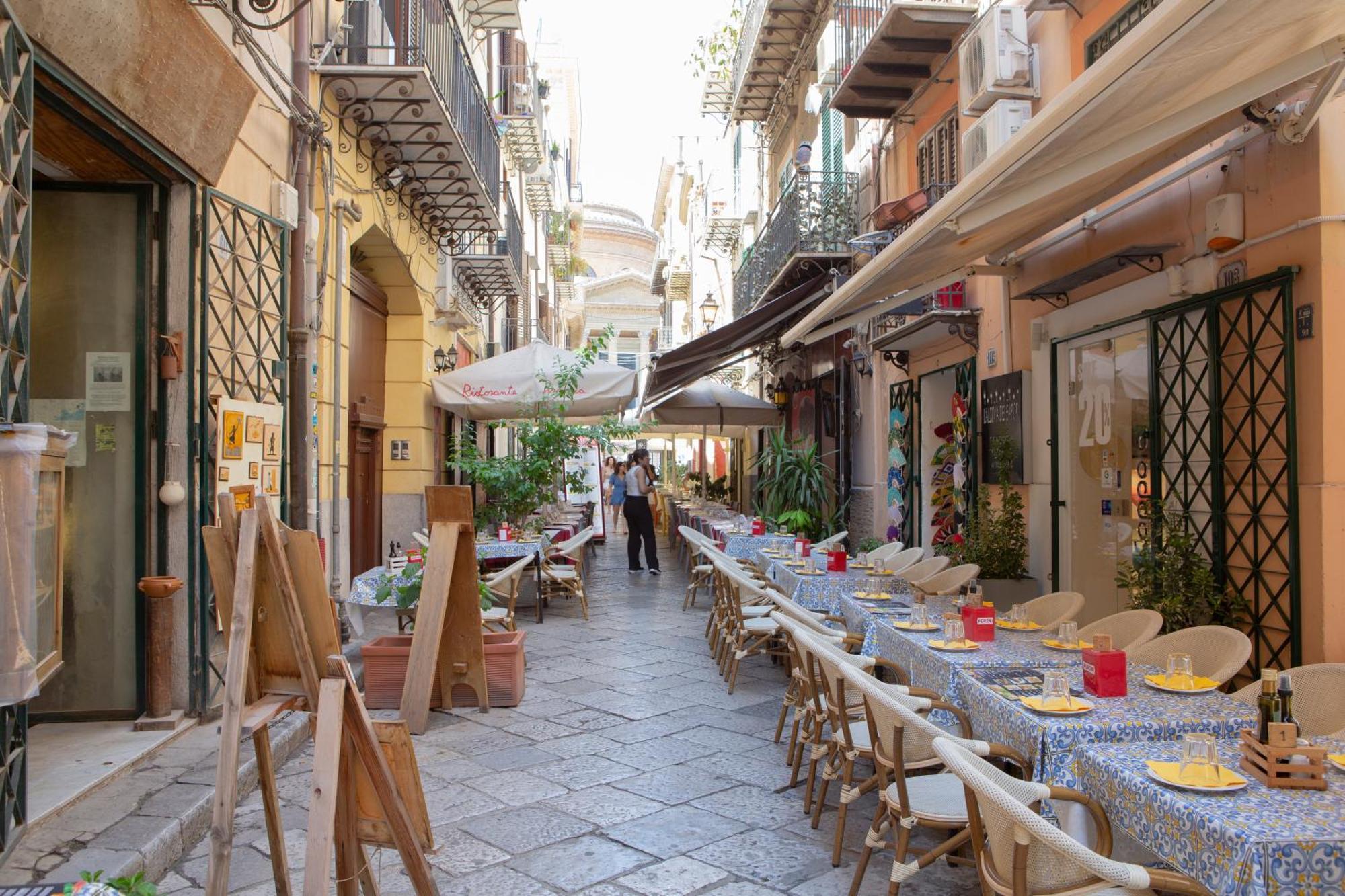 Casa Del Contrabbasso Palermo Bagian luar foto